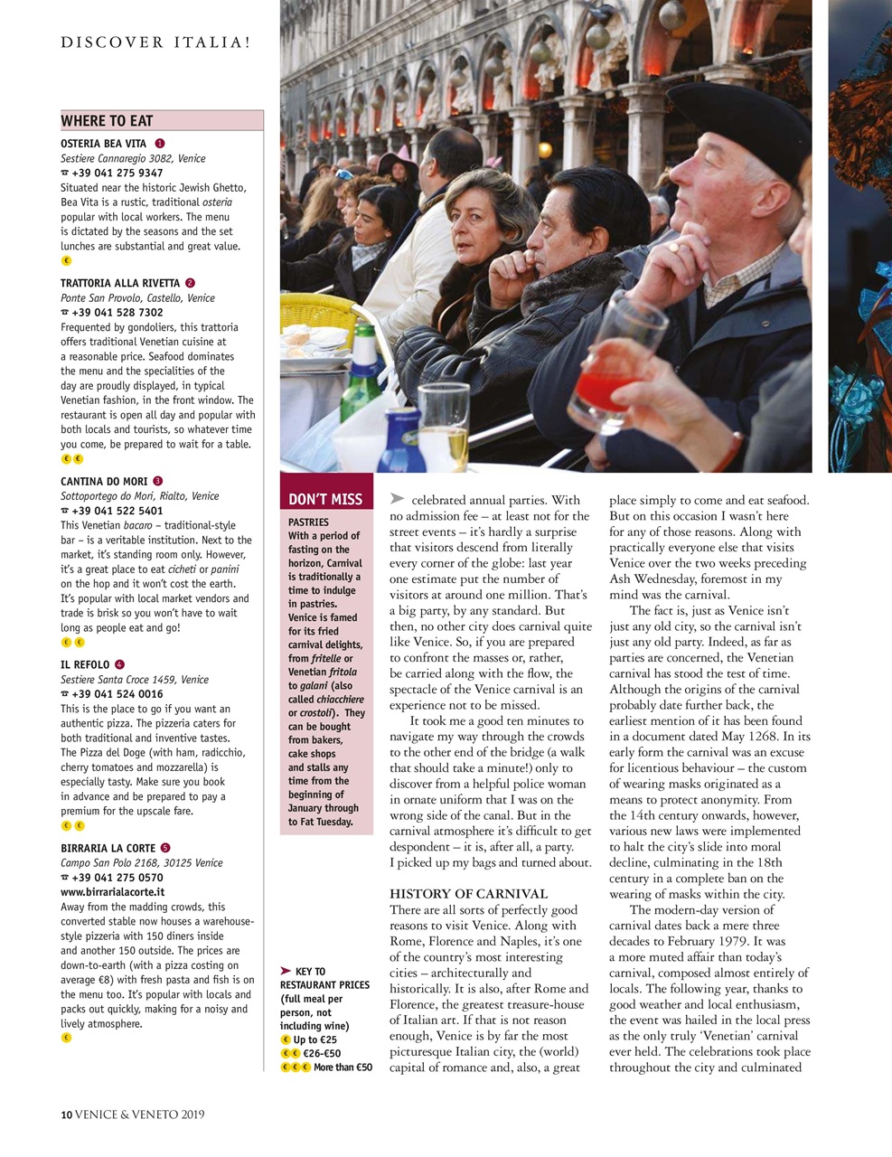 Italia! Guide to Venice Preview Pages