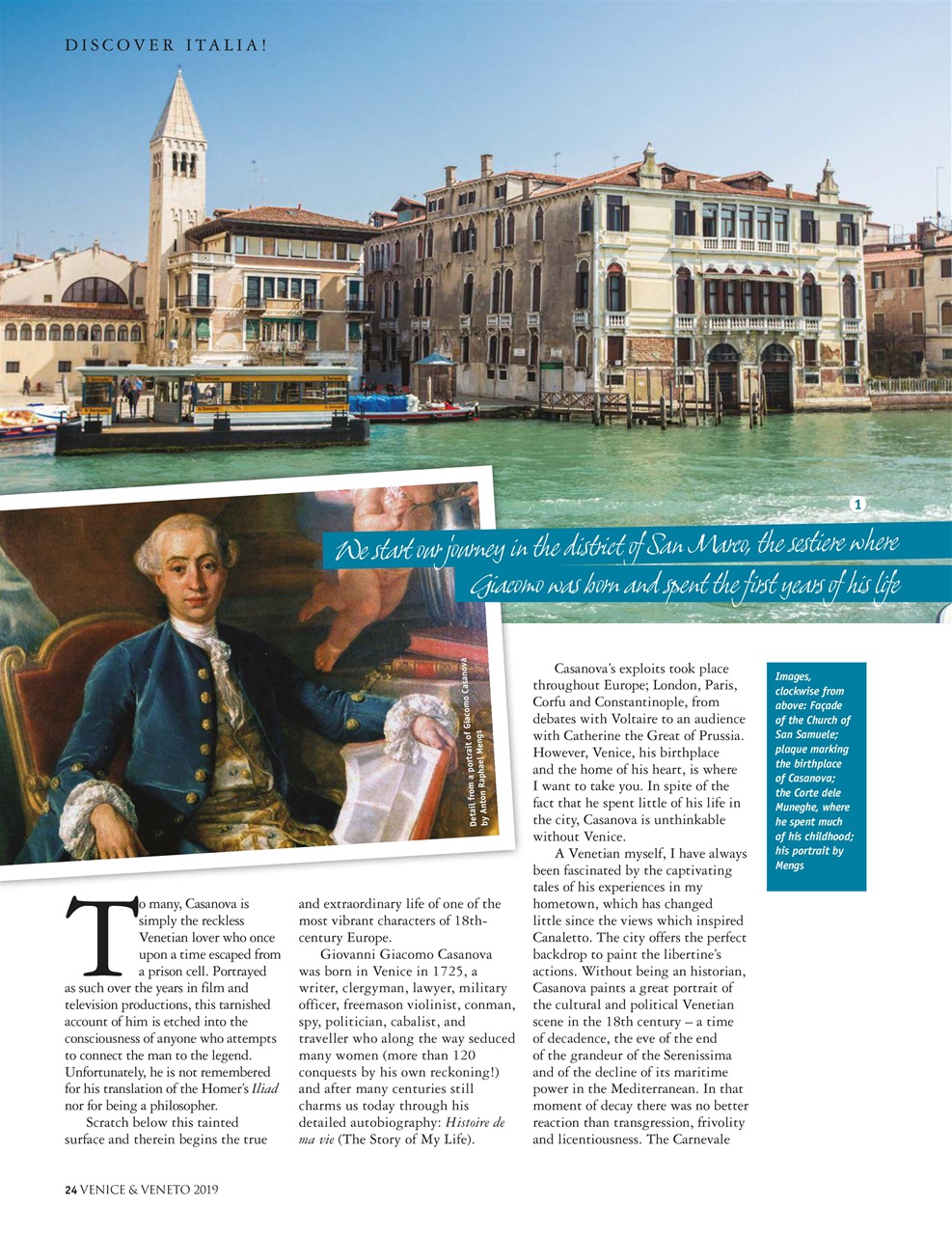 Italia! Guide to Venice Preview Pages