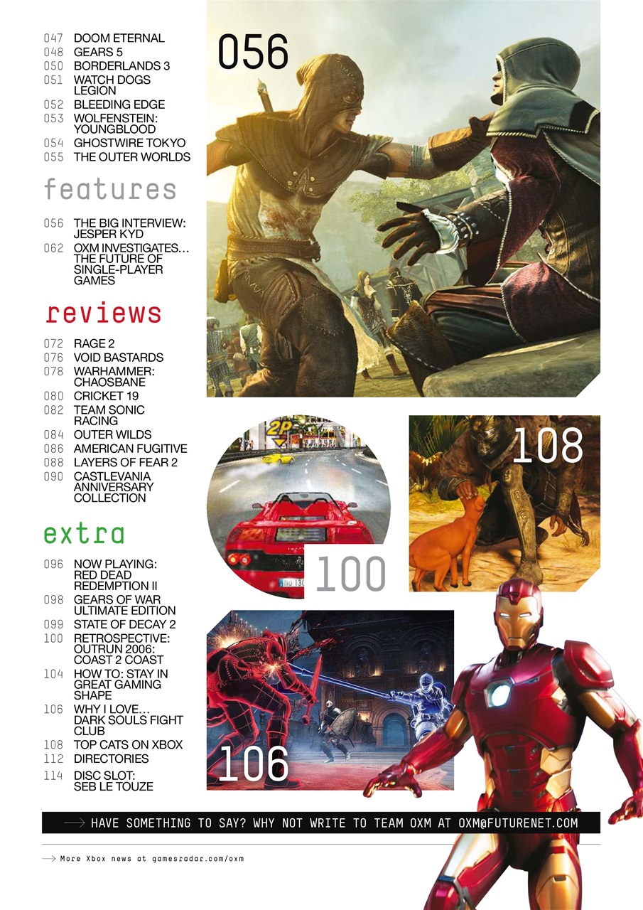 Official Xbox Magazine (UK Edition) Preview Pages
