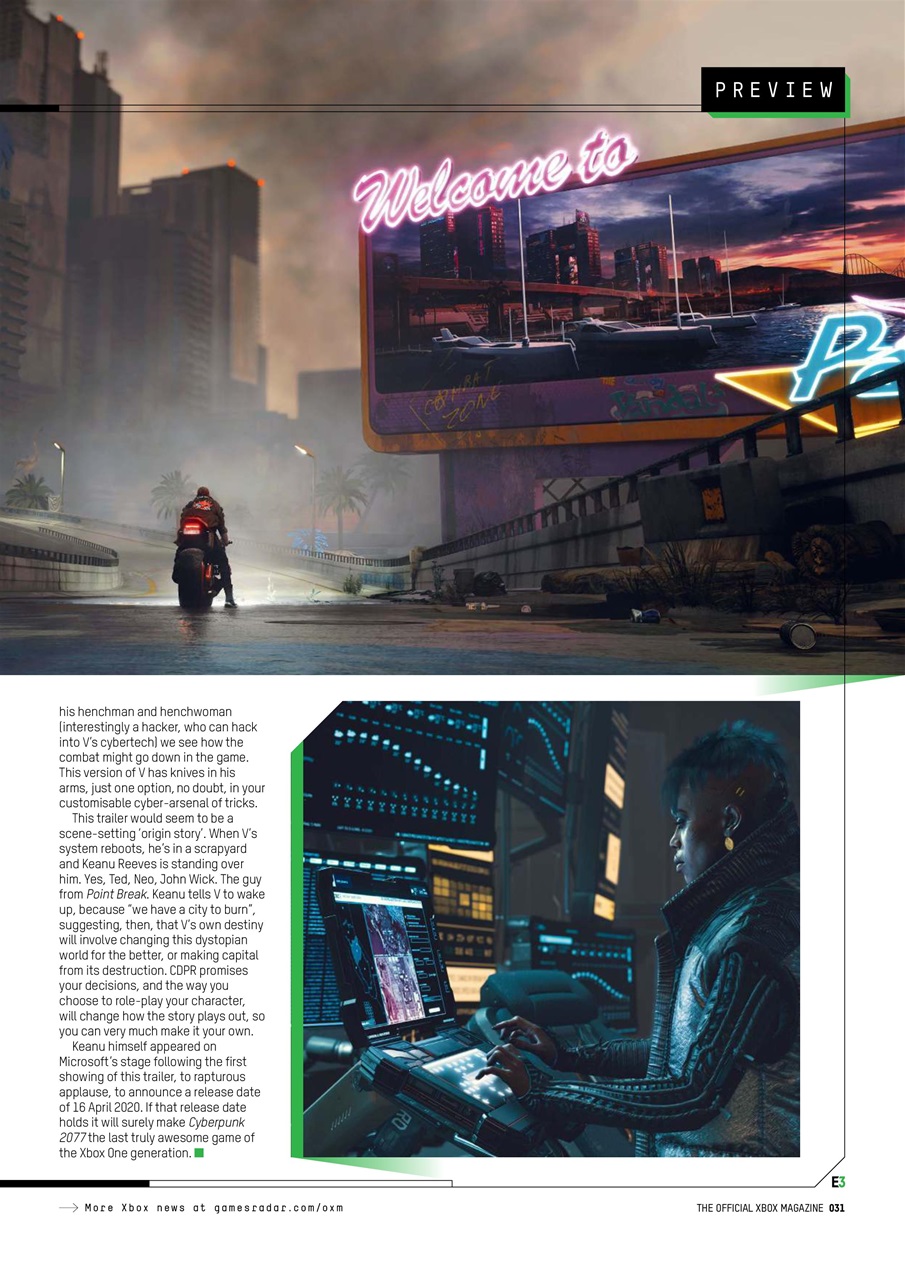 Official Xbox Magazine (UK Edition) Preview Pages