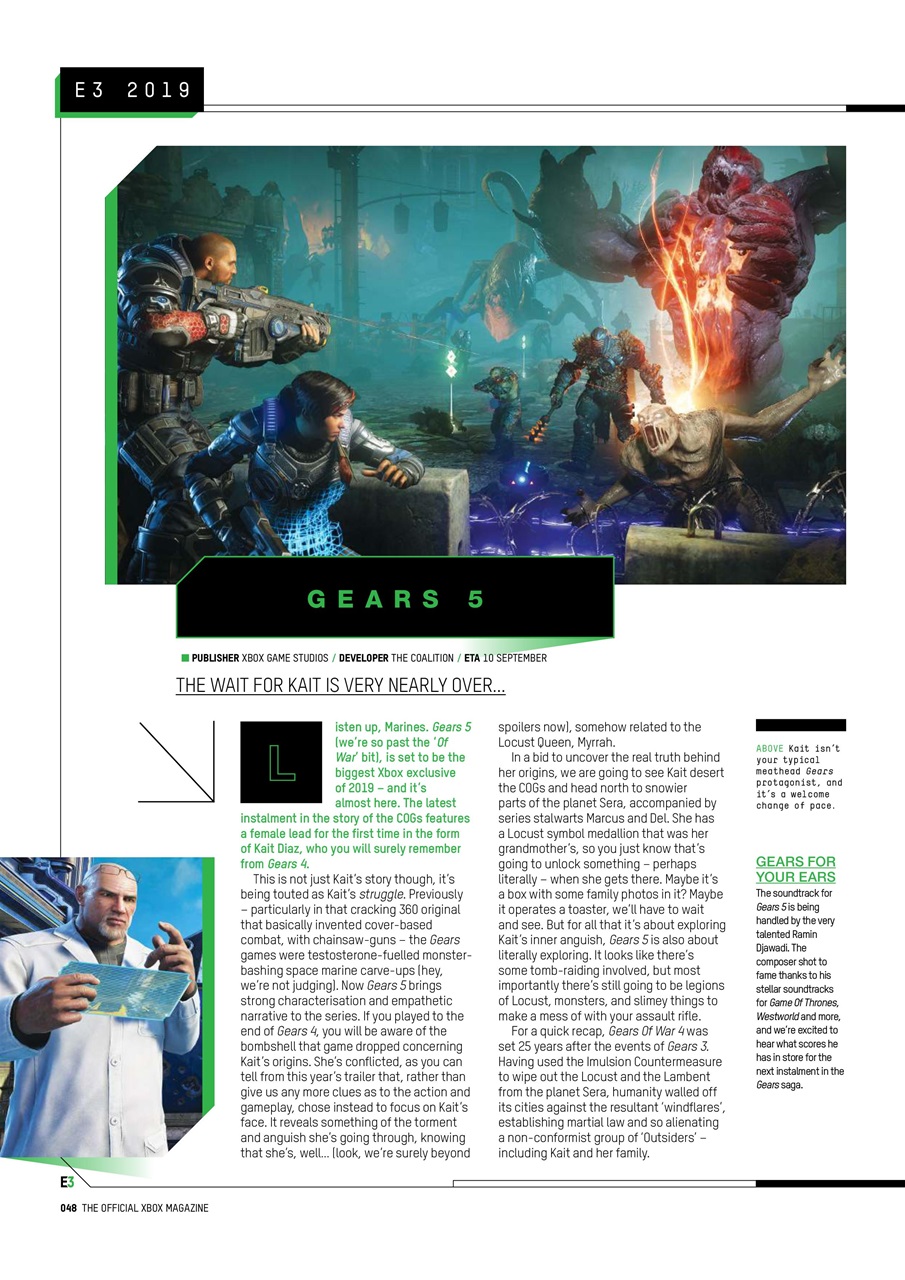 Official Xbox Magazine (UK Edition) Preview Pages