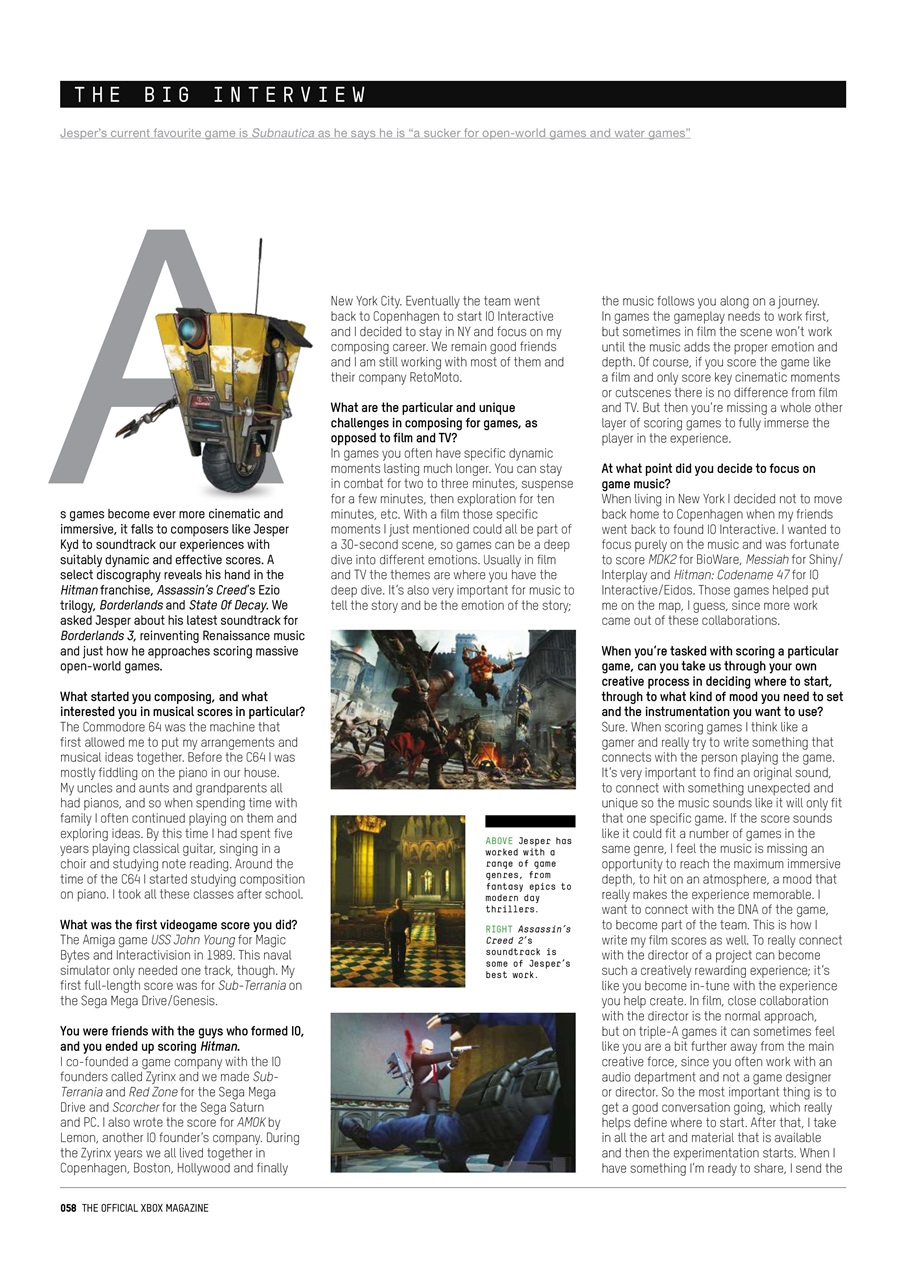 Official Xbox Magazine (UK Edition) Preview Pages