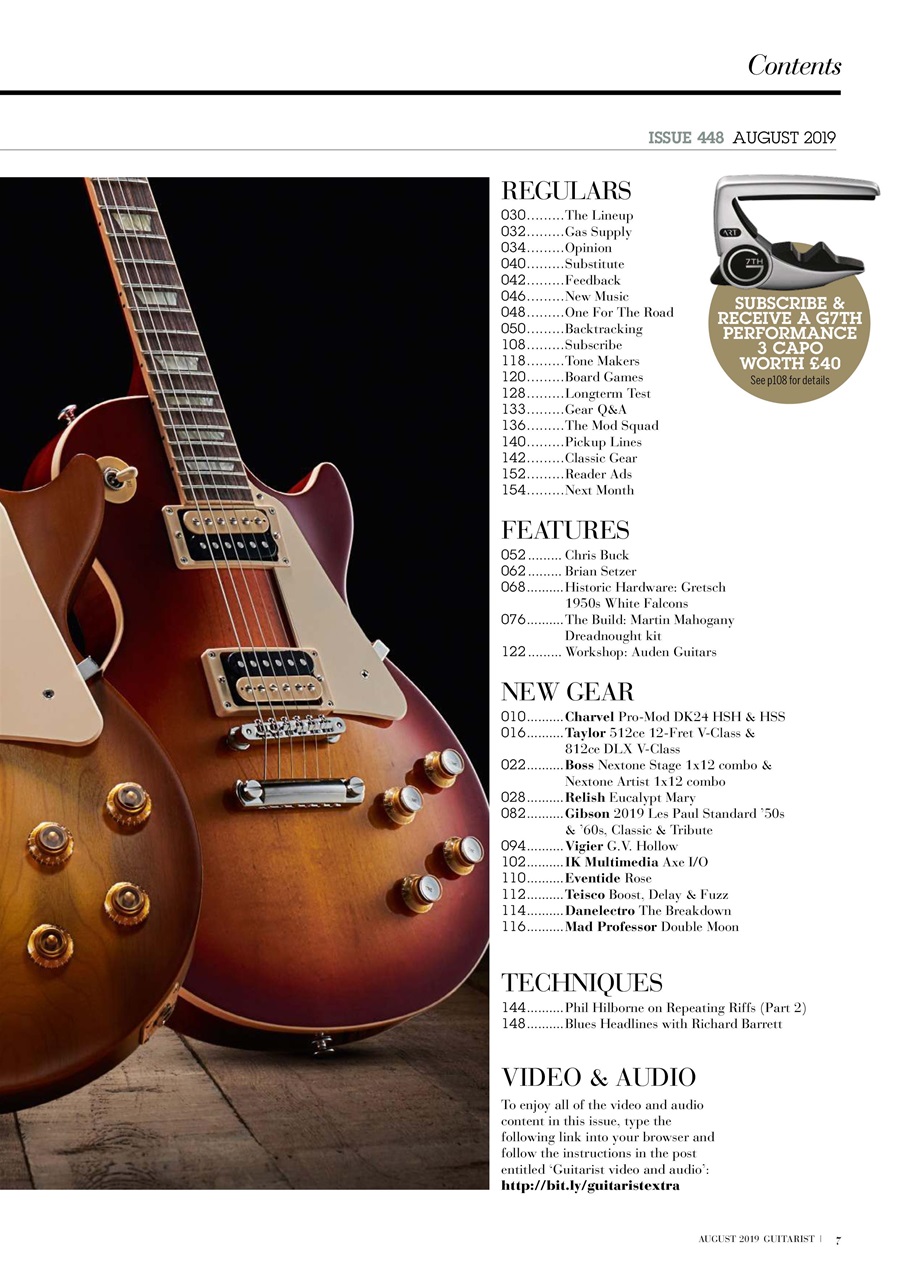Guitarist Preview Pages