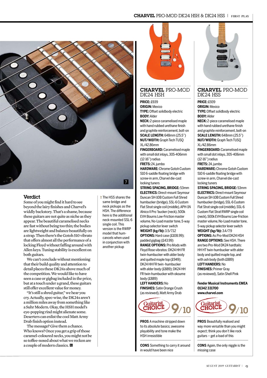 Guitarist Preview Pages