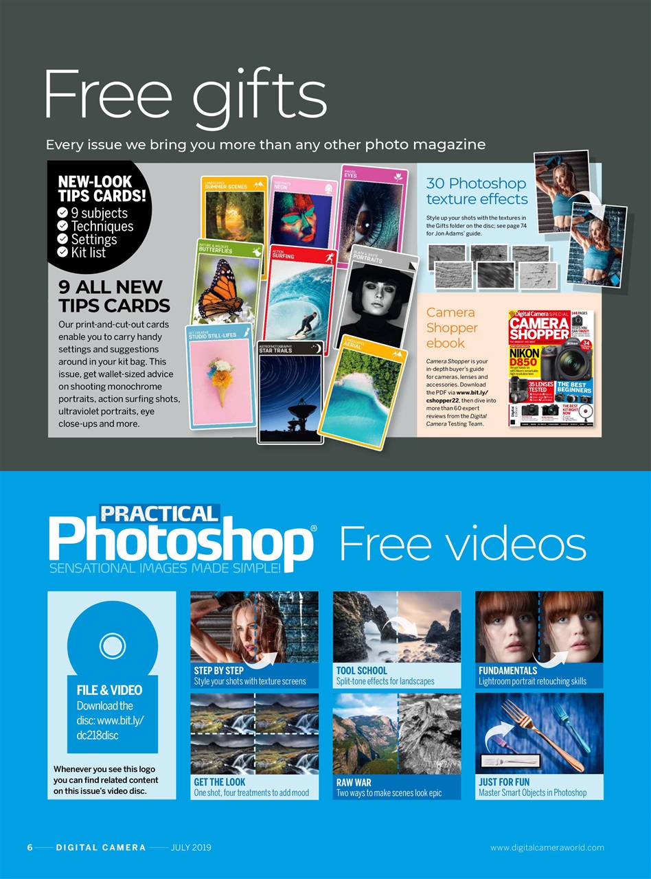Digital Camera Magazine Preview Pages