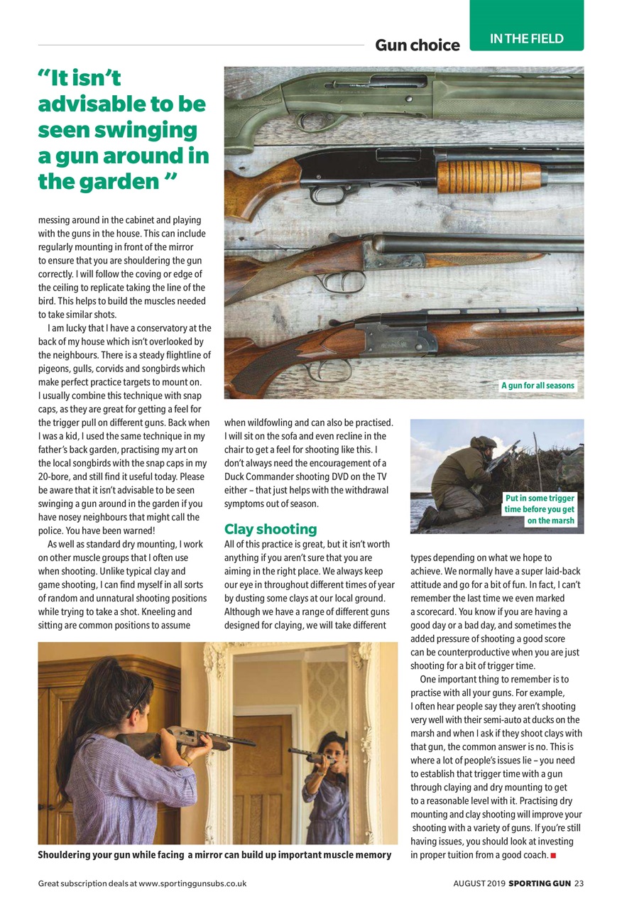 Sporting Gun Preview Pages