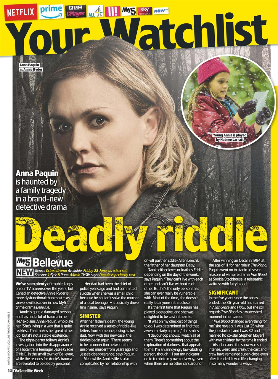 TV & Satellite Week Preview Pages