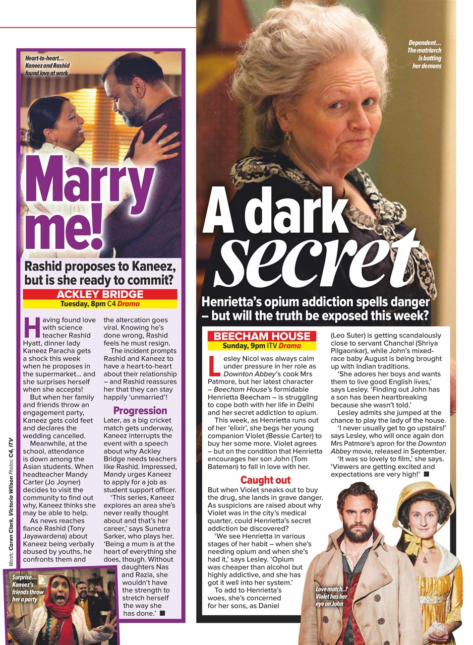 What's on TV Preview Pages