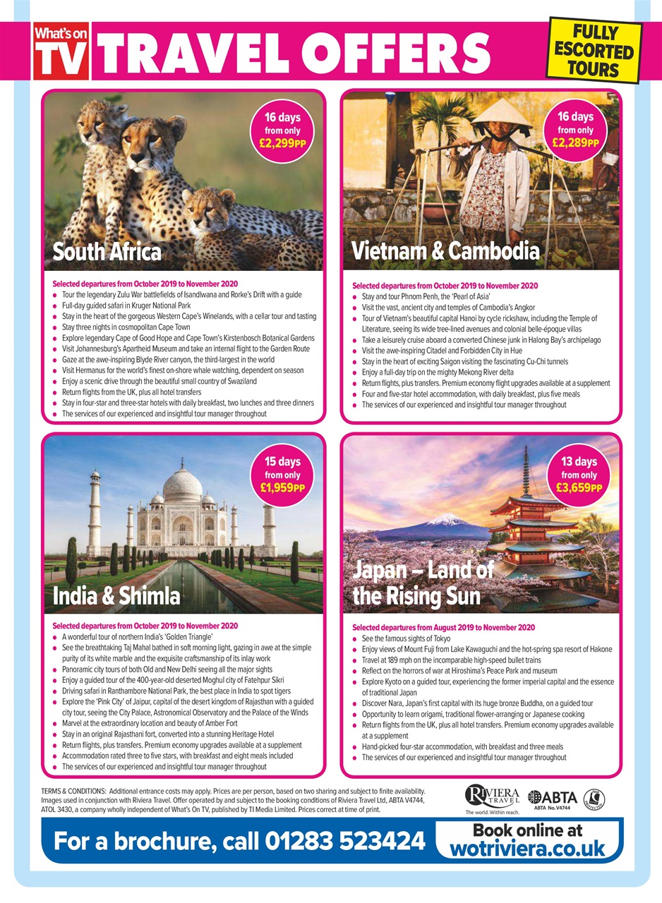 What's on TV Preview Pages