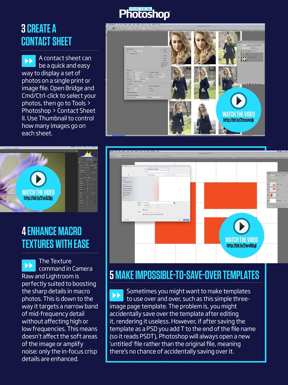 Practical Photoshop Preview Pages