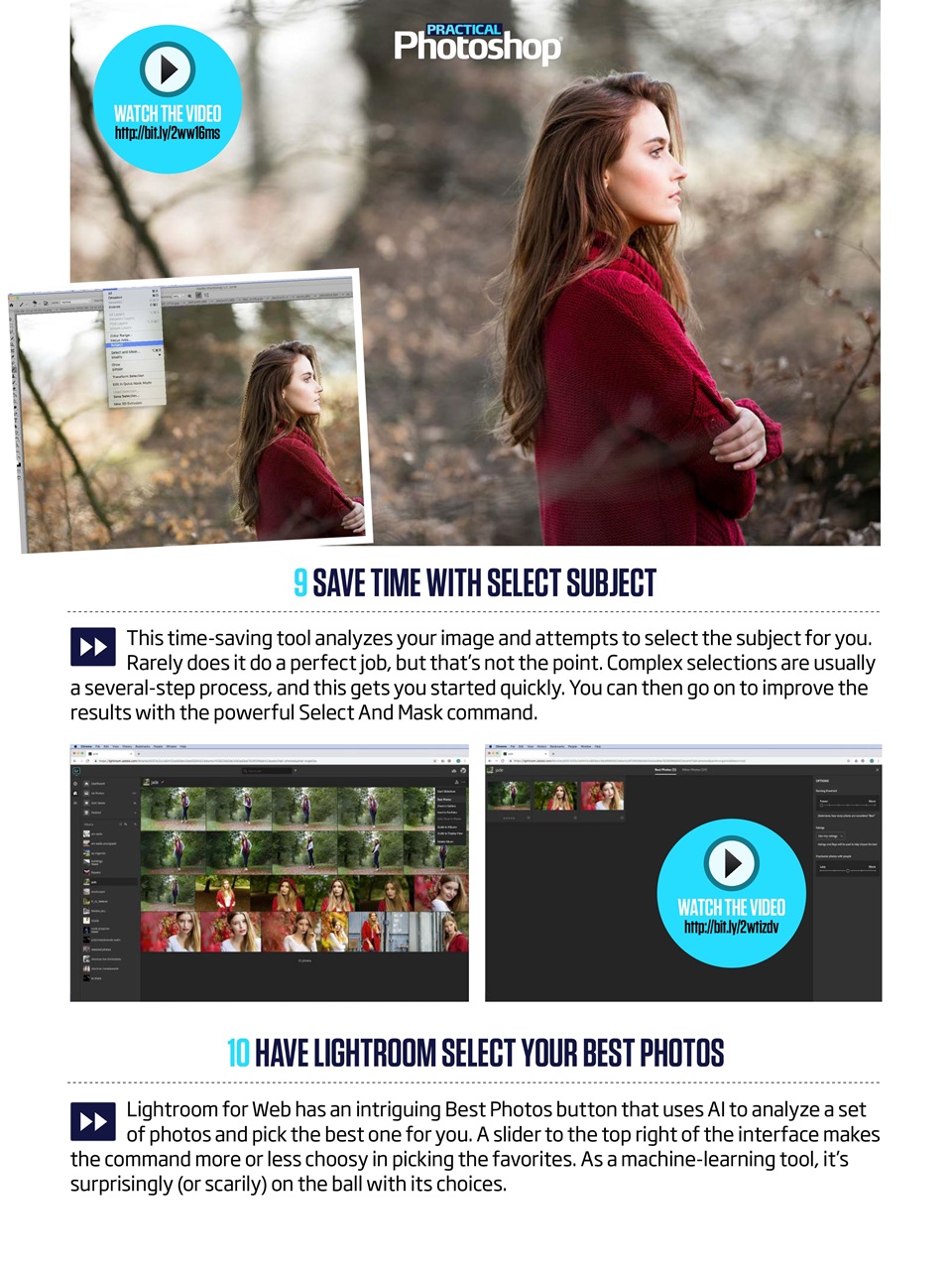 Practical Photoshop Preview Pages