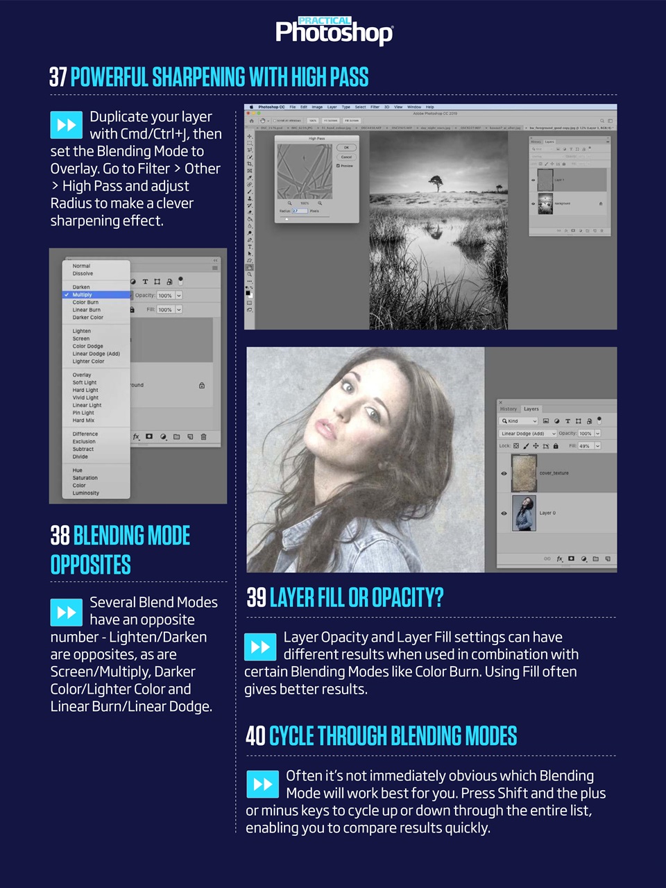Practical Photoshop Preview Pages