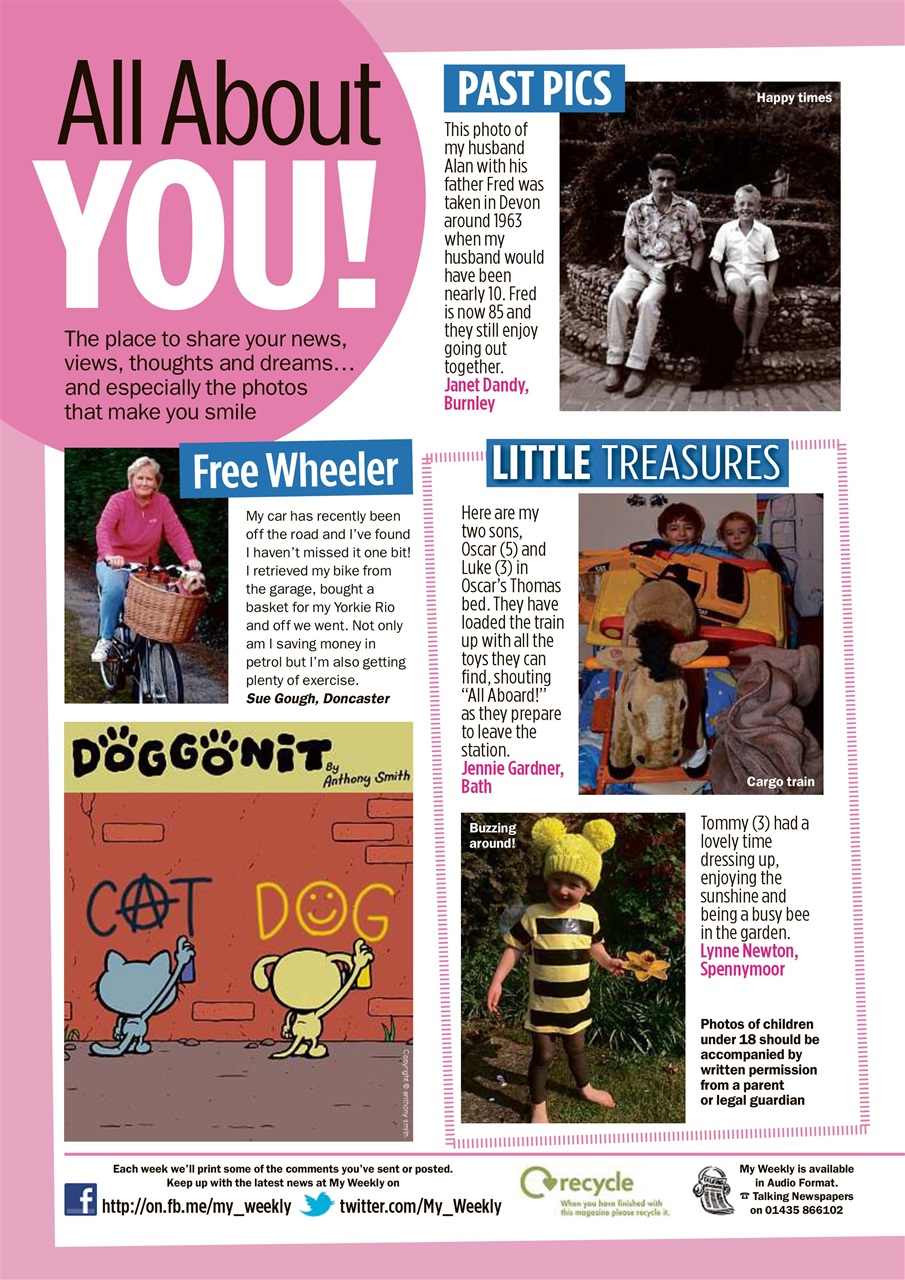 My Weekly Preview Pages