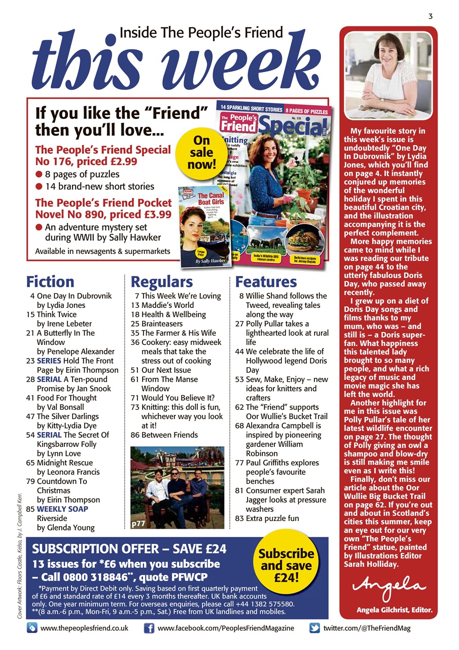 The People’s Friend Preview Pages