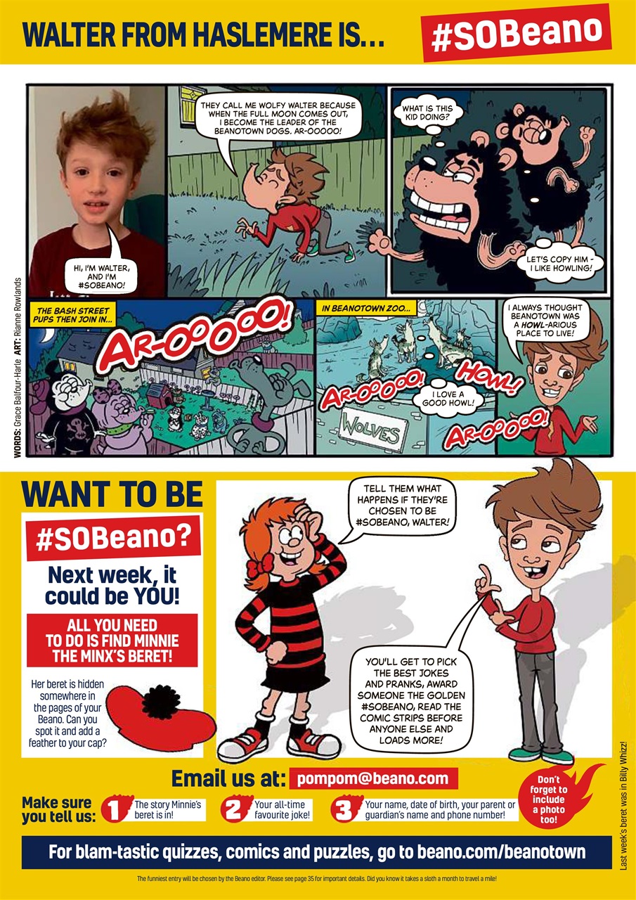 Beano Preview Pages