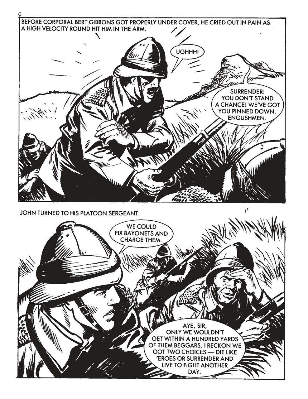 Commando Preview Pages