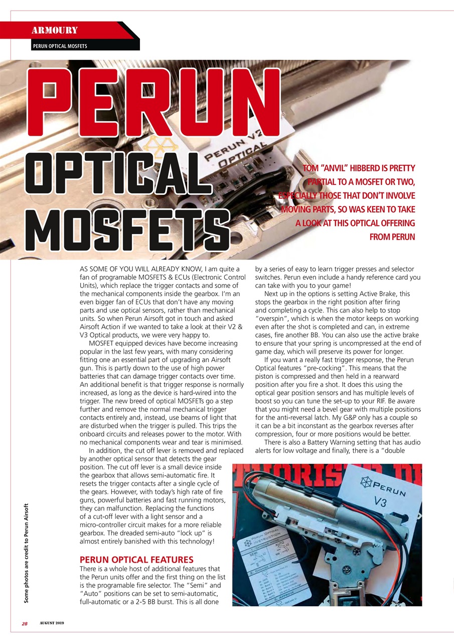 Airsoft Action Preview Pages