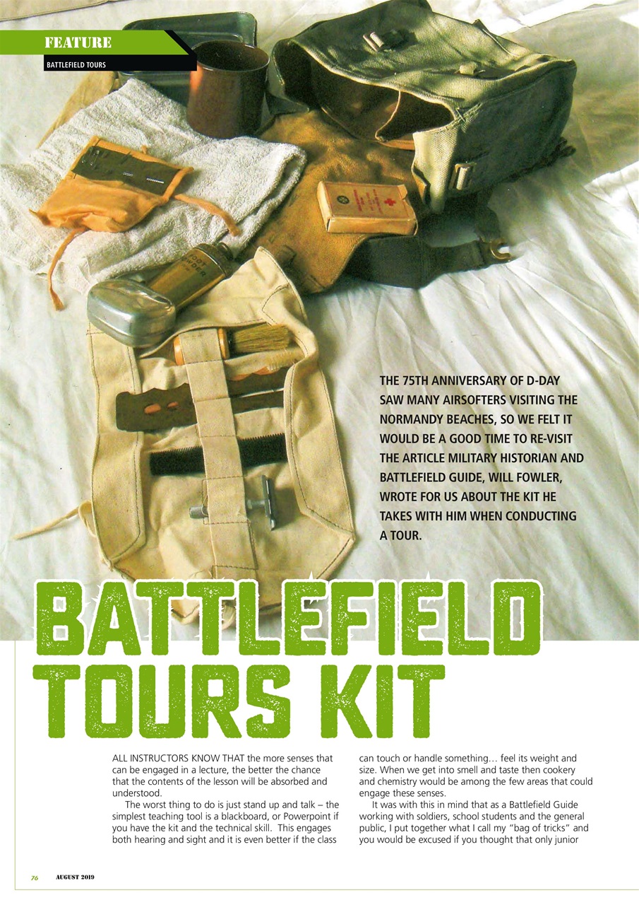 Airsoft Action Preview Pages