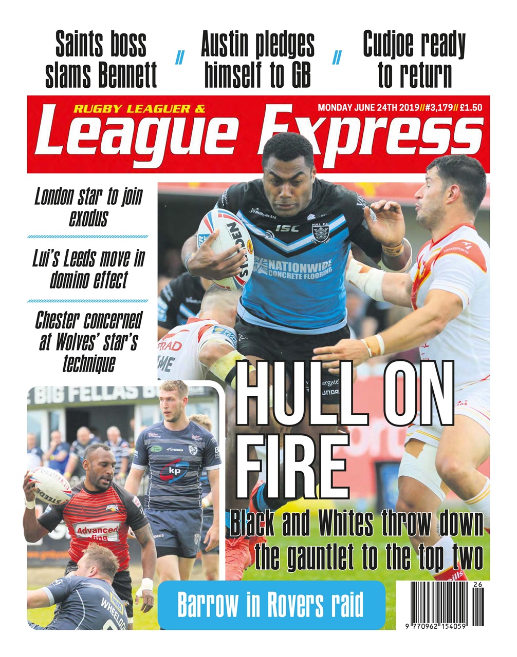 League Express Preview Pages