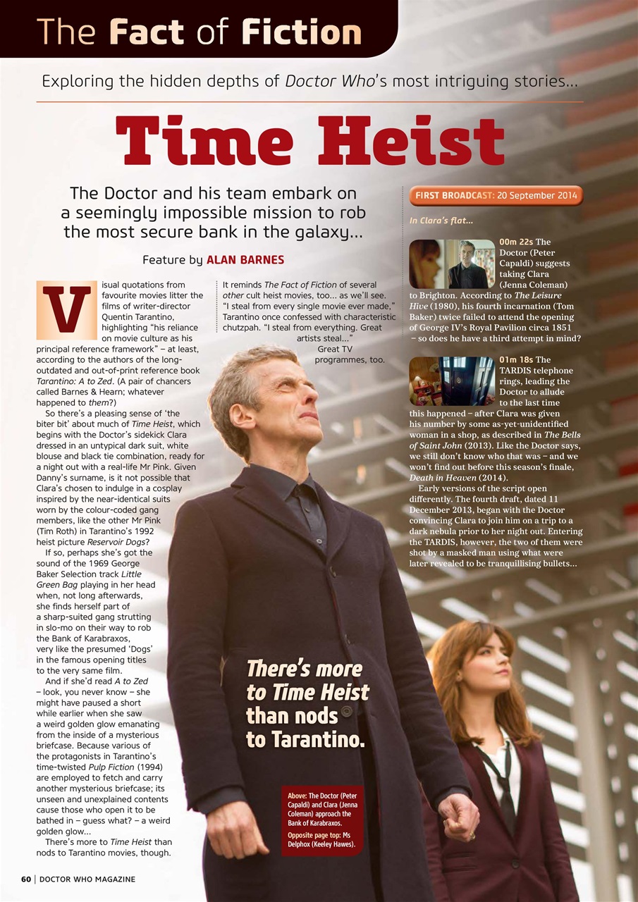Doctor Who Magazine Preview Pages