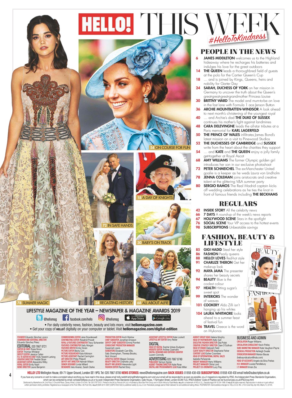 Hello! Magazine Preview Pages