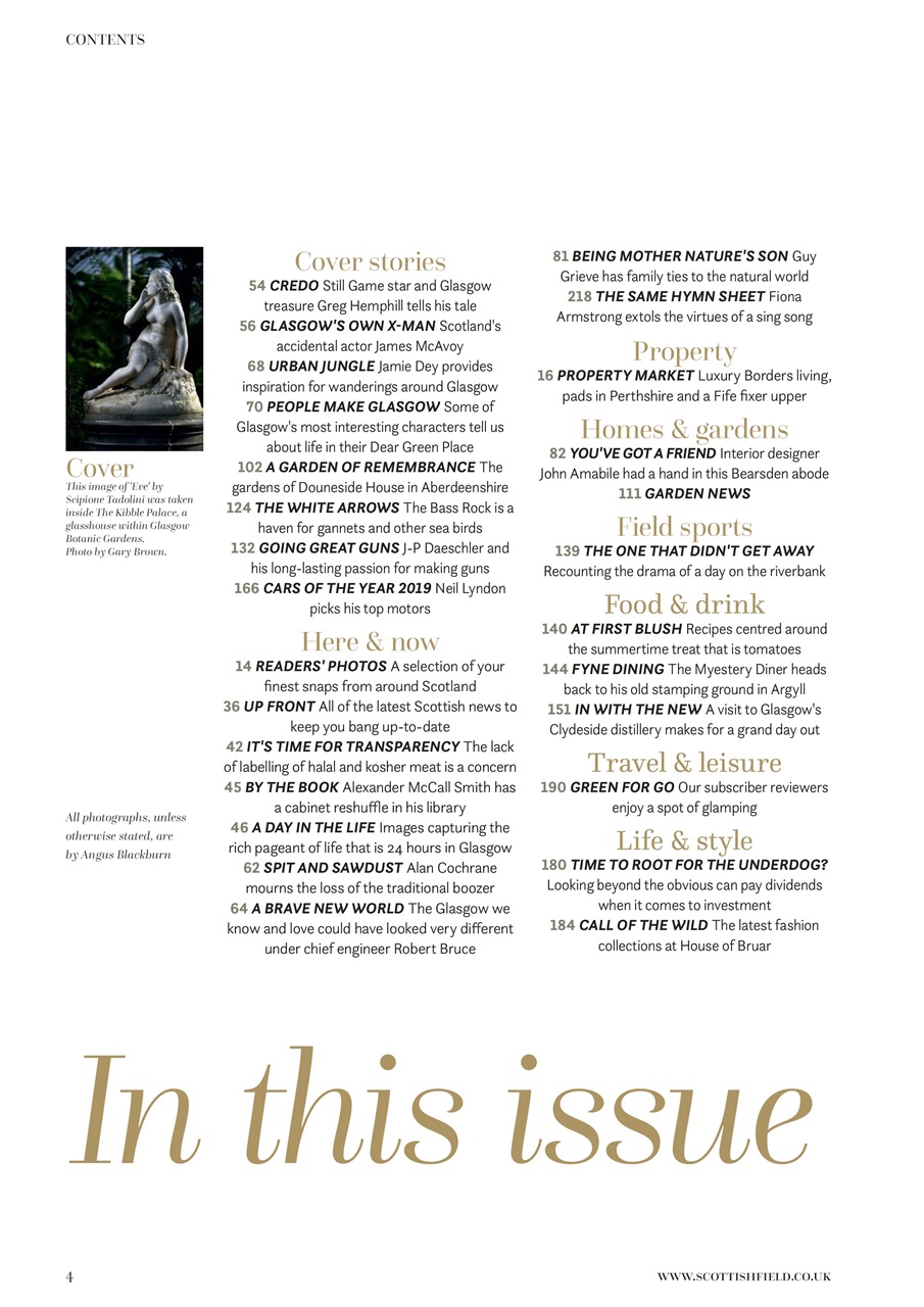 Scottish Field Preview Pages