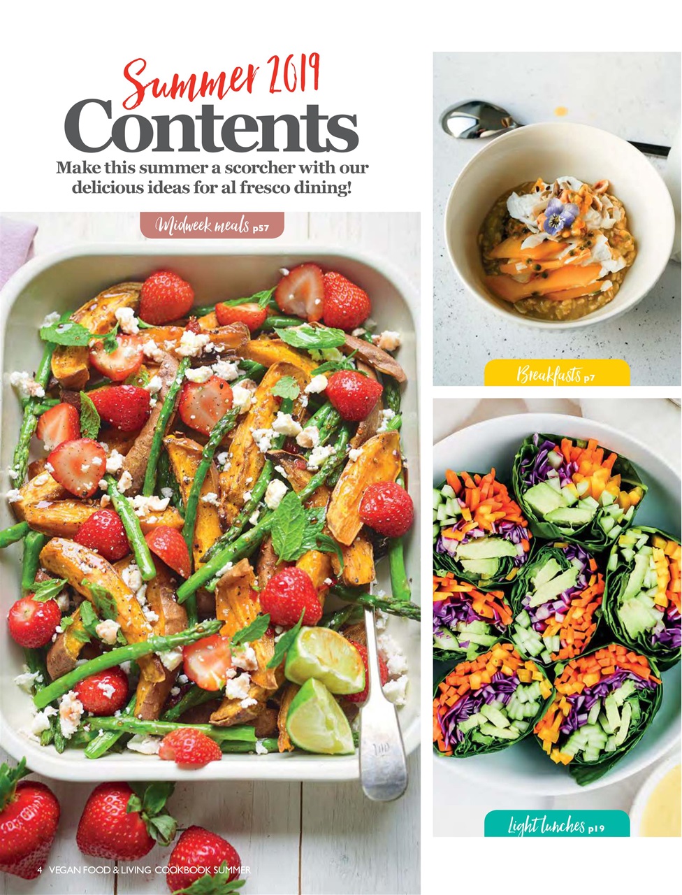 Vegan Cookbook Preview Pages