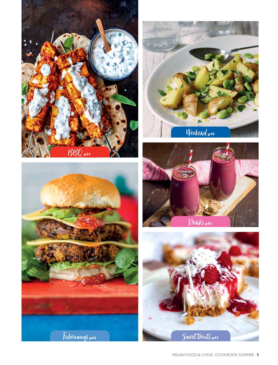 Vegan Cookbook Preview Pages