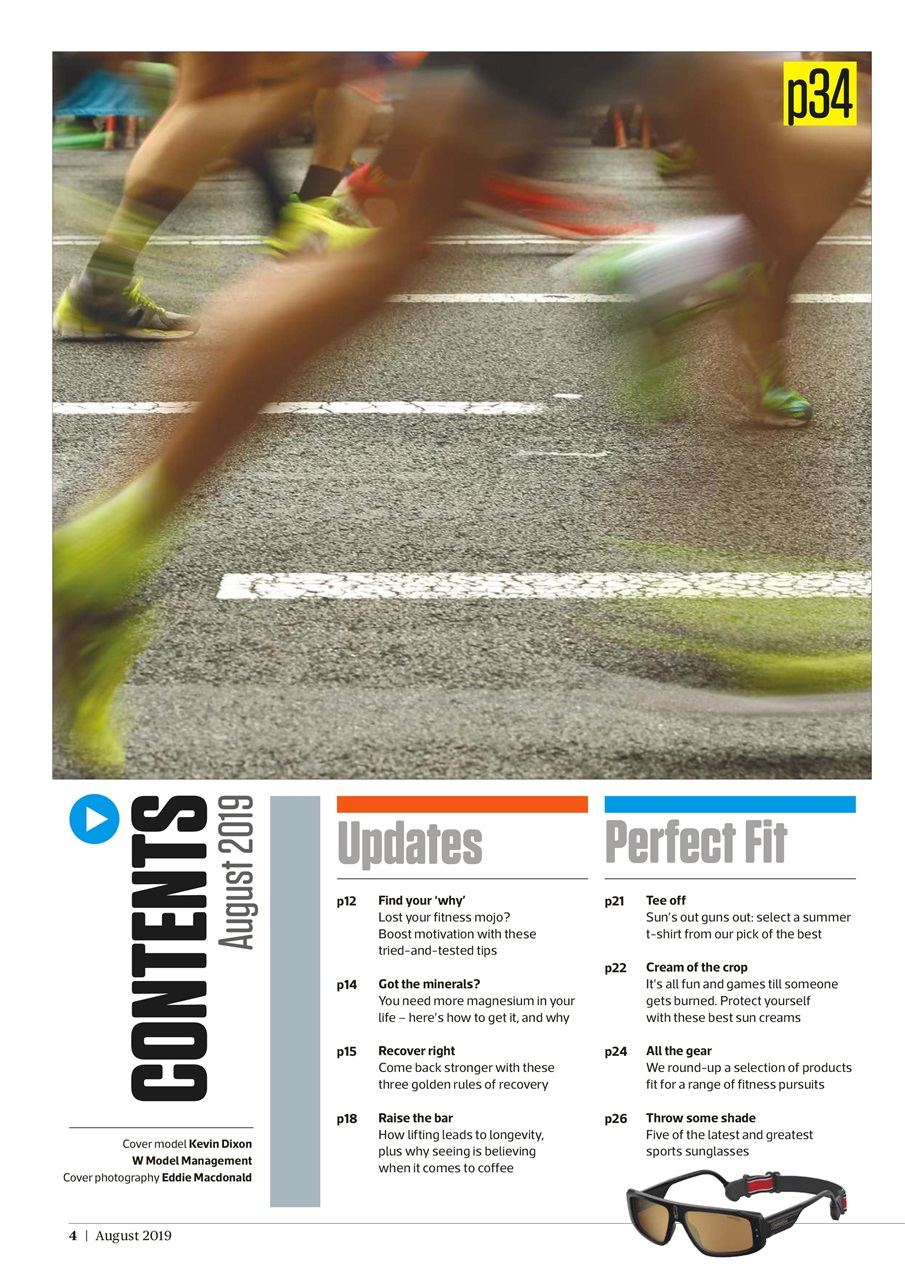 Men's Fitness Preview Pages