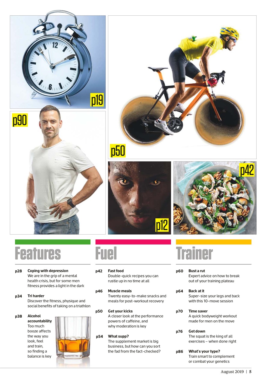 Men's Fitness Preview Pages