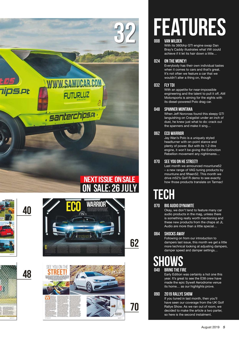 Performance VW Preview Pages