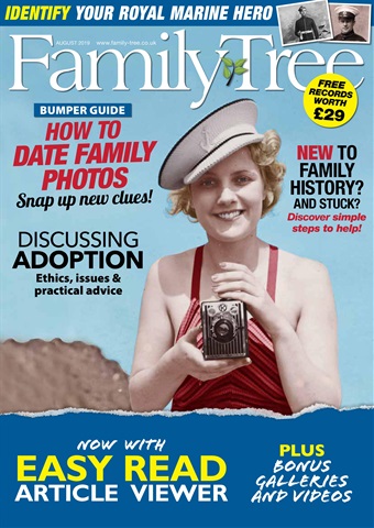 Family Tree issue Family Tree August 2019