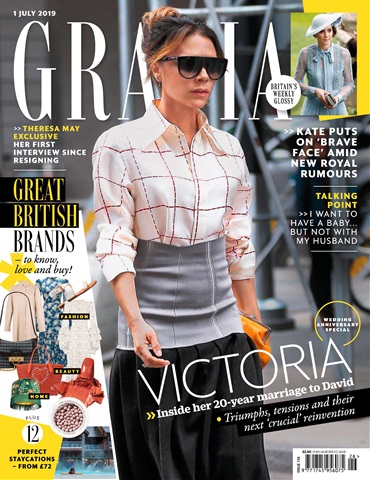 Grazia issue 3rd July 2019
