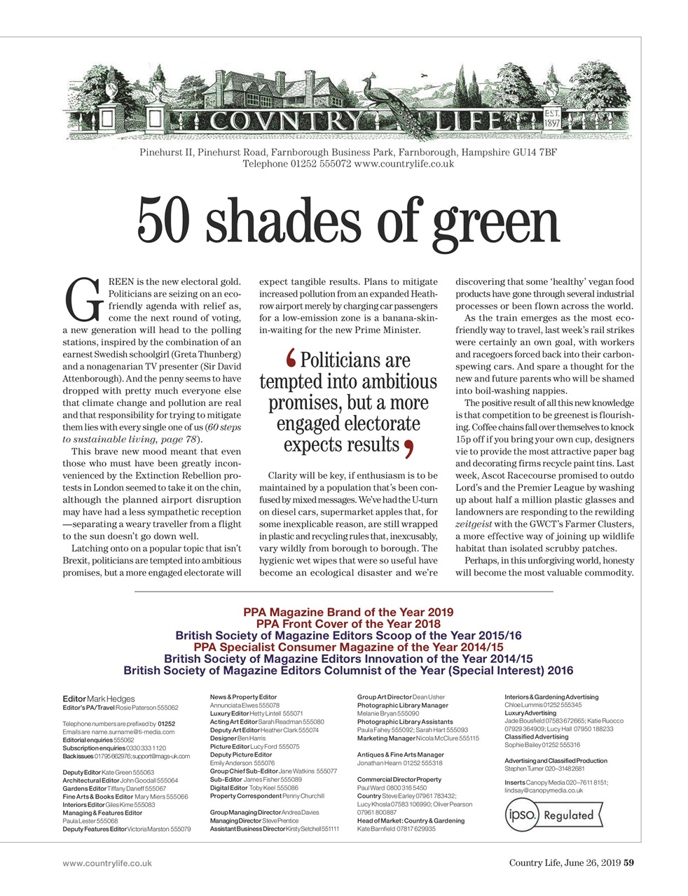 Country Life Preview Pages