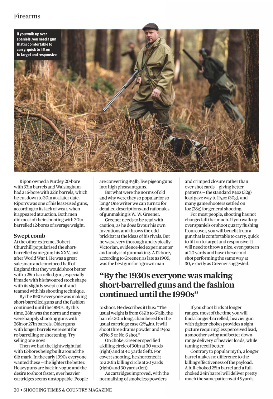 Shooting Times & Country Preview Pages