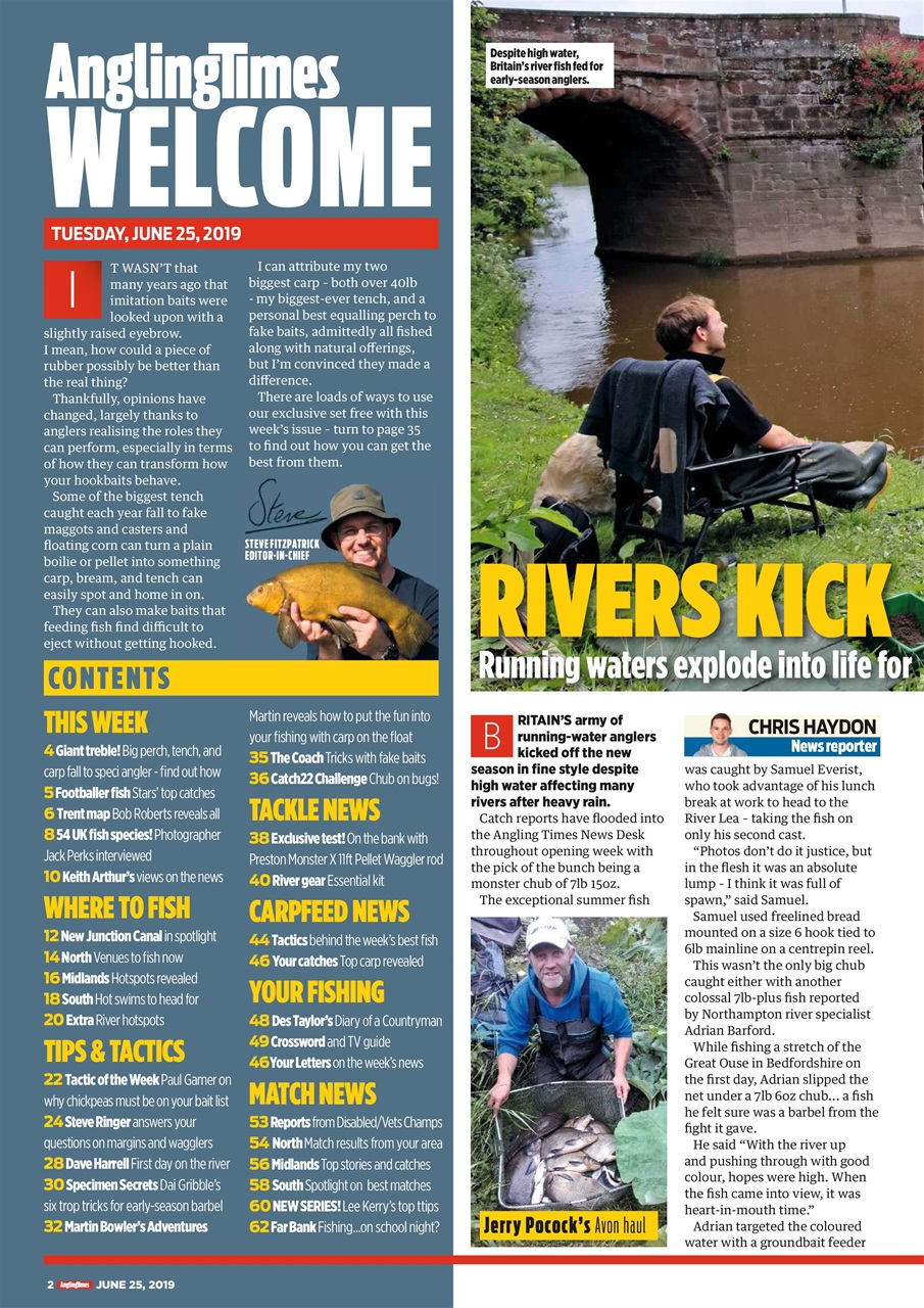 Angling Times Preview Pages