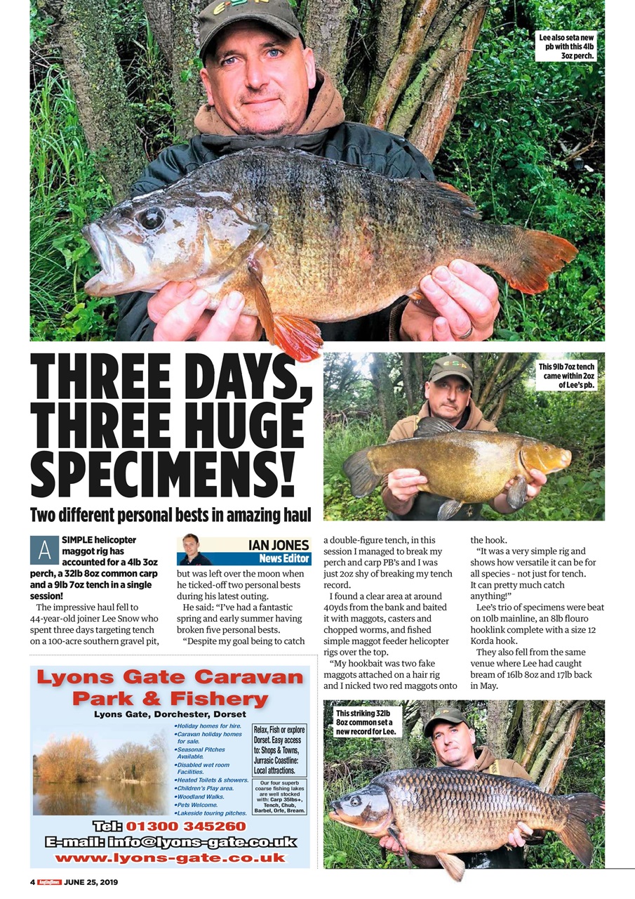 Angling Times Preview Pages