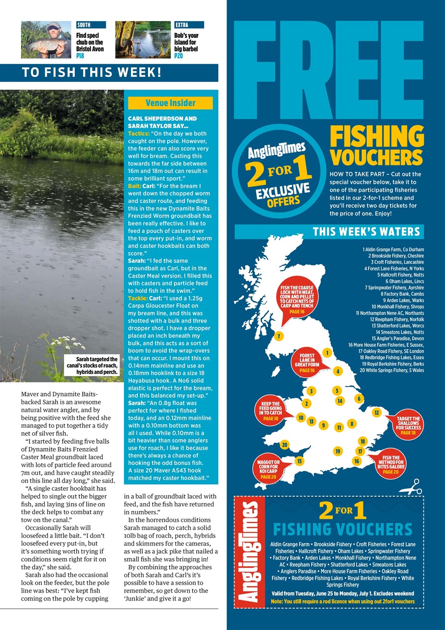 Angling Times Preview Pages