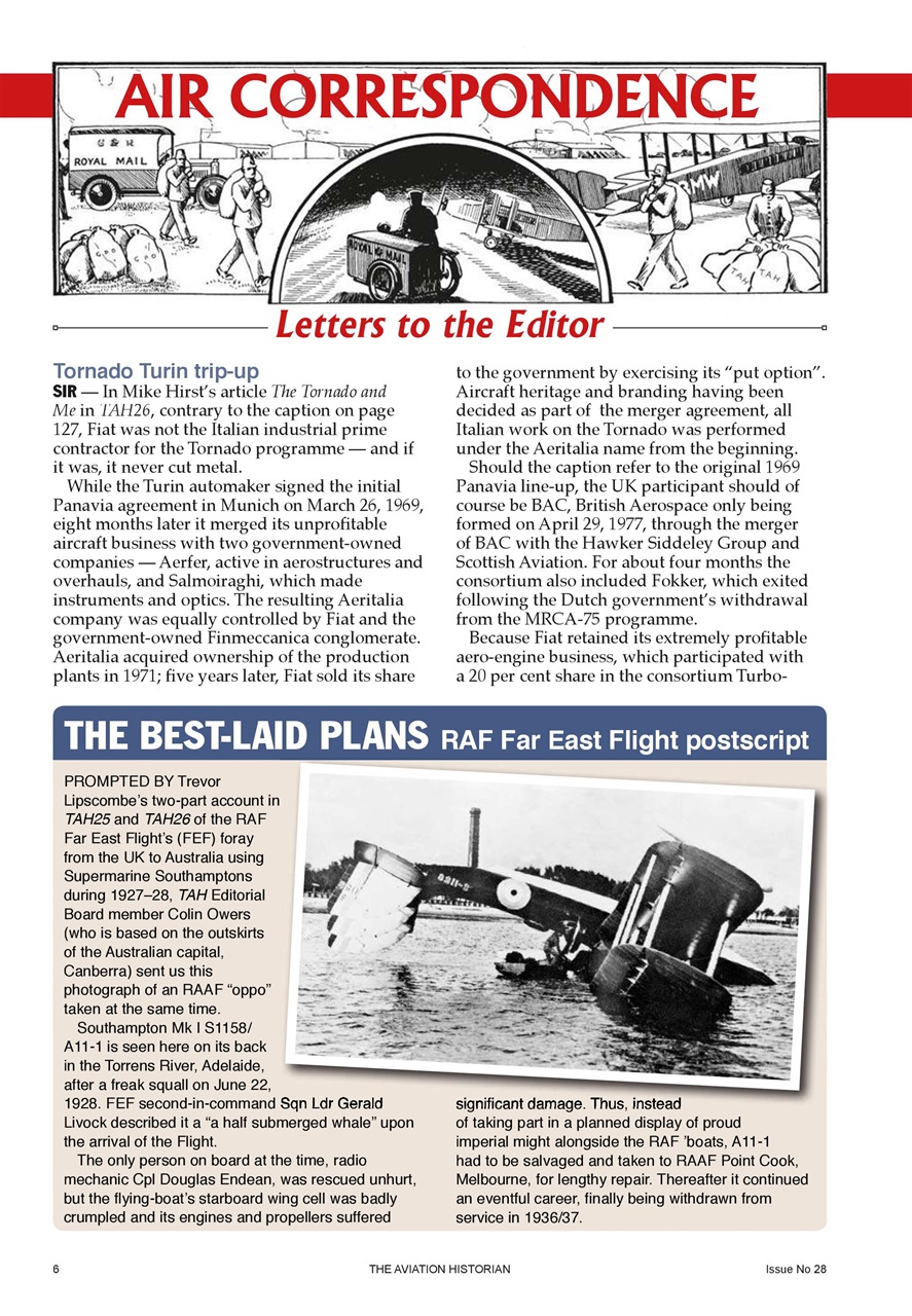 The Aviation Historian Magazine Preview Pages