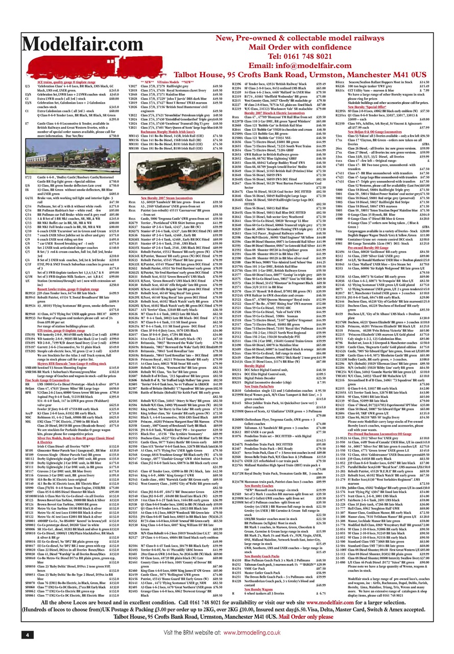 British Railway Modelling (BRM) Preview Pages