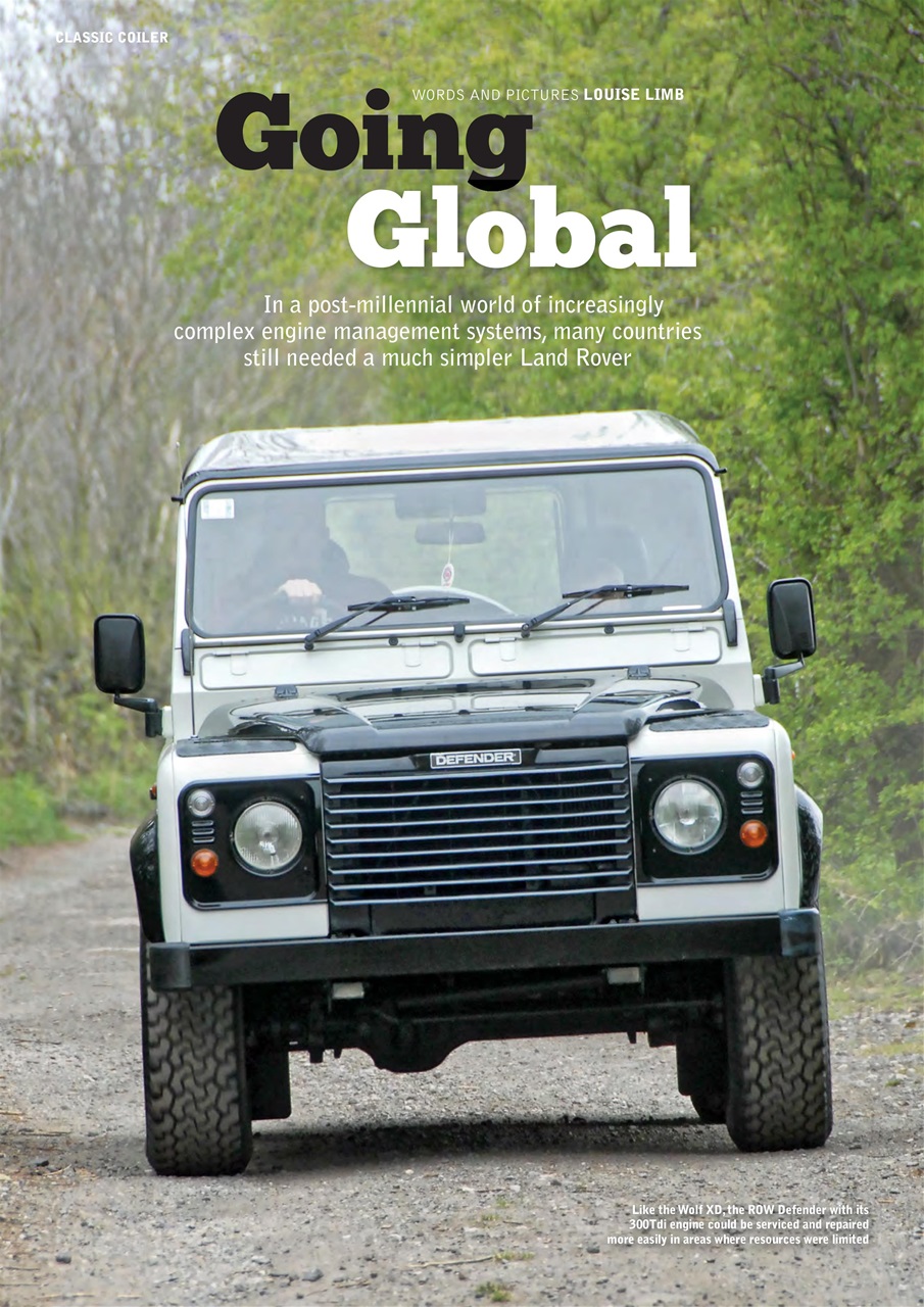 Classic Land Rover Magazine Preview Pages