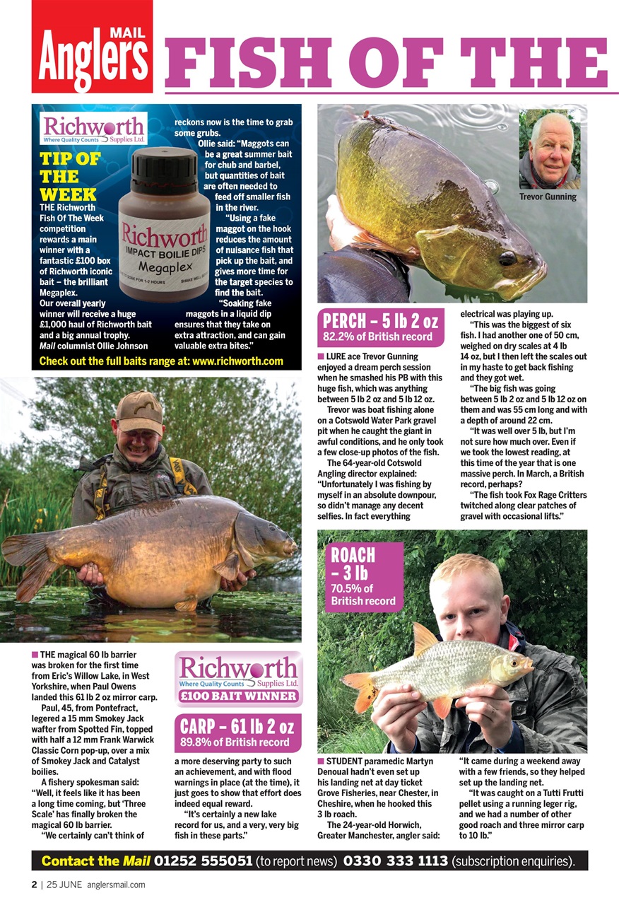 Anglers Mail Preview Pages