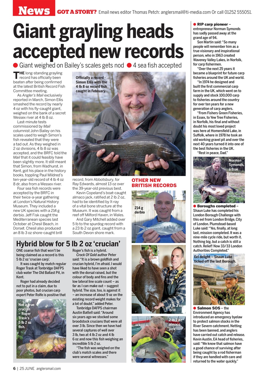Anglers Mail Preview Pages
