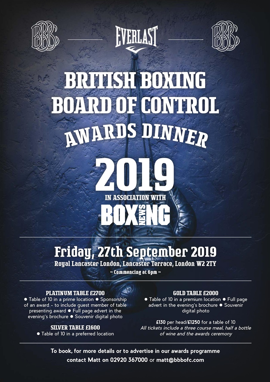 Boxing Monthly Preview Pages