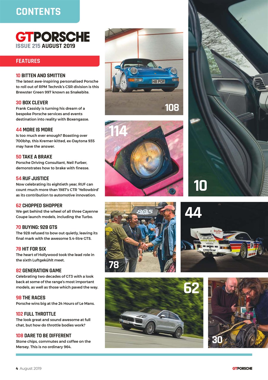GT Porsche Preview Pages