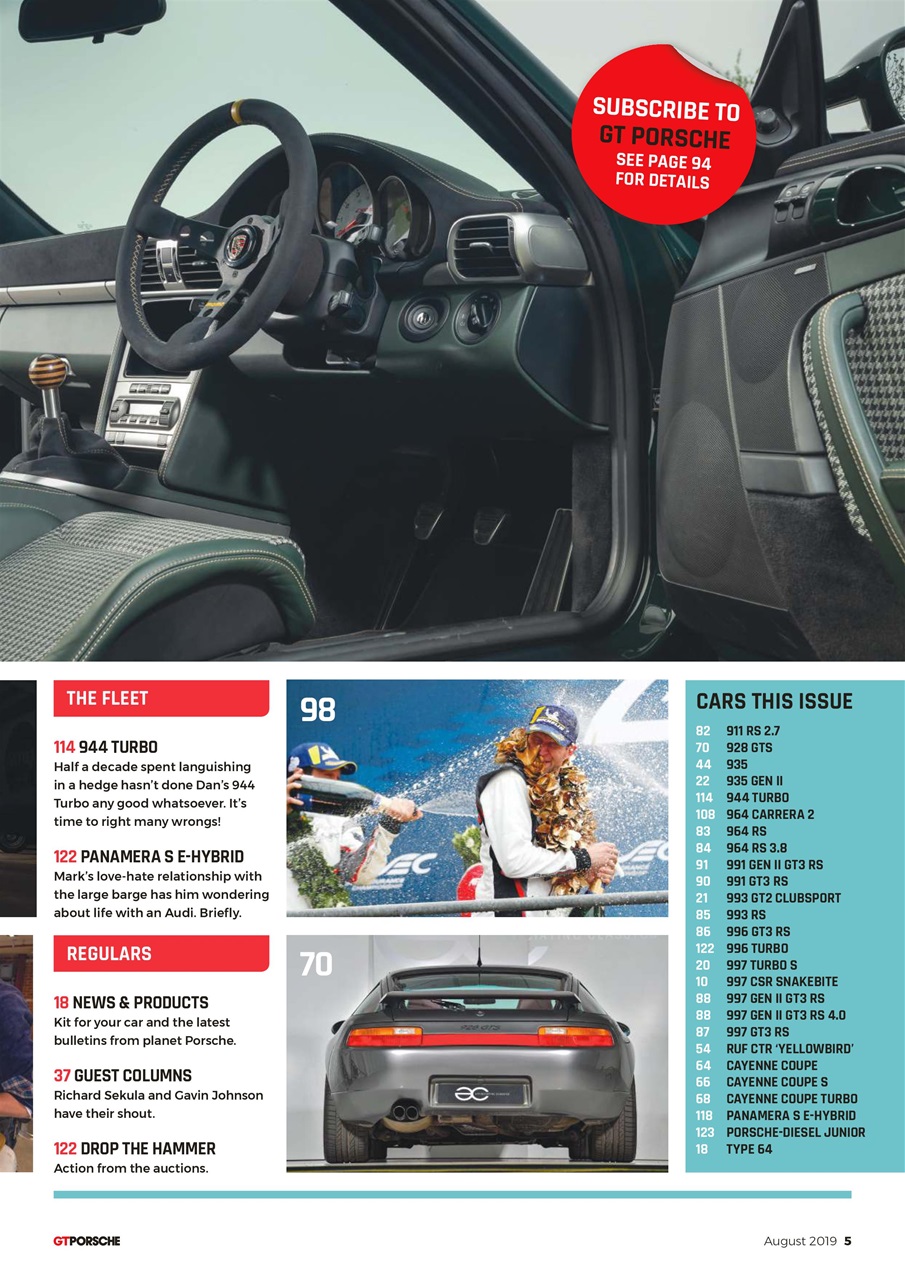 GT Porsche Preview Pages