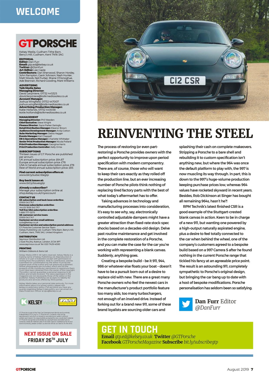 GT Porsche Preview Pages