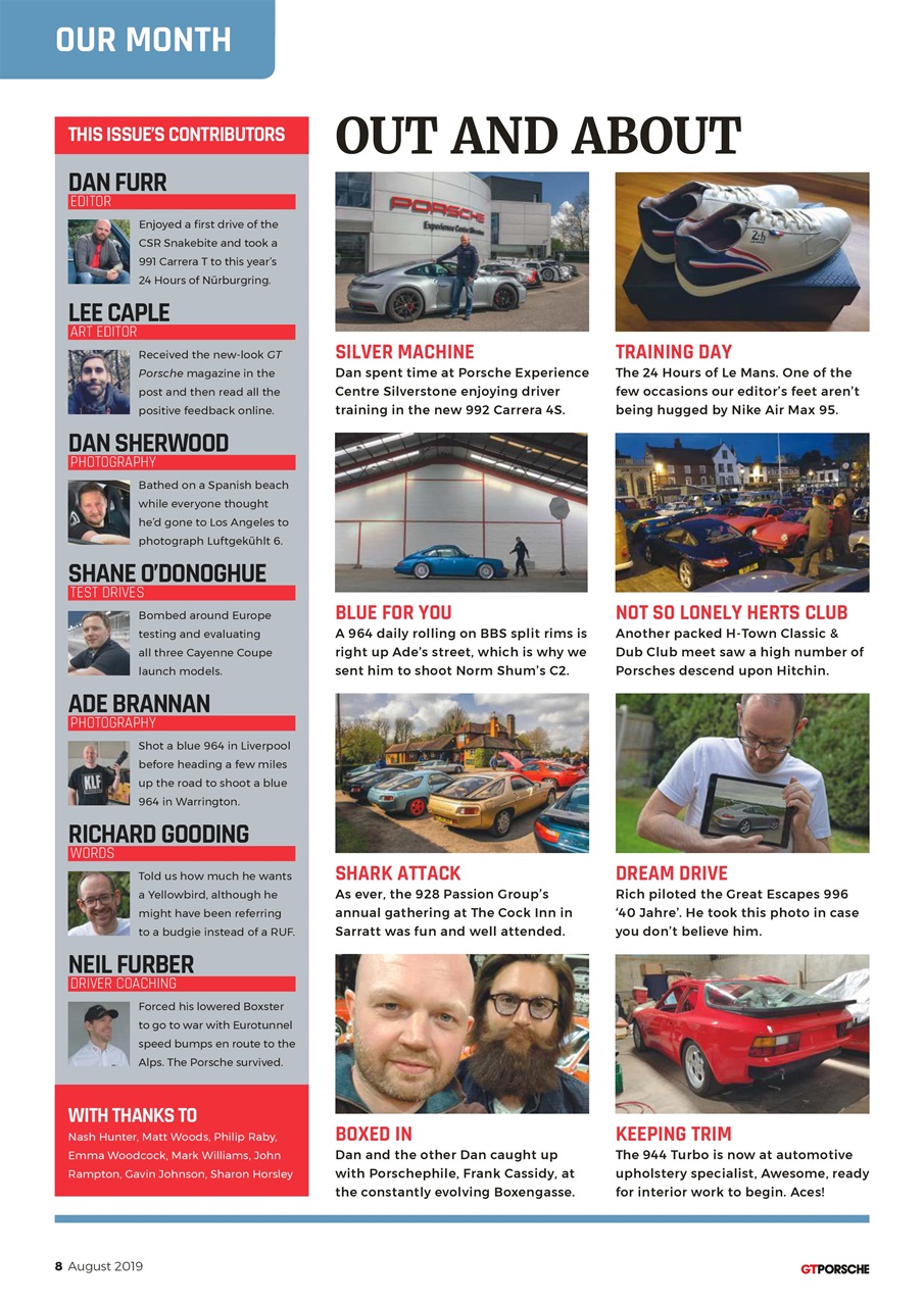 GT Porsche Preview Pages
