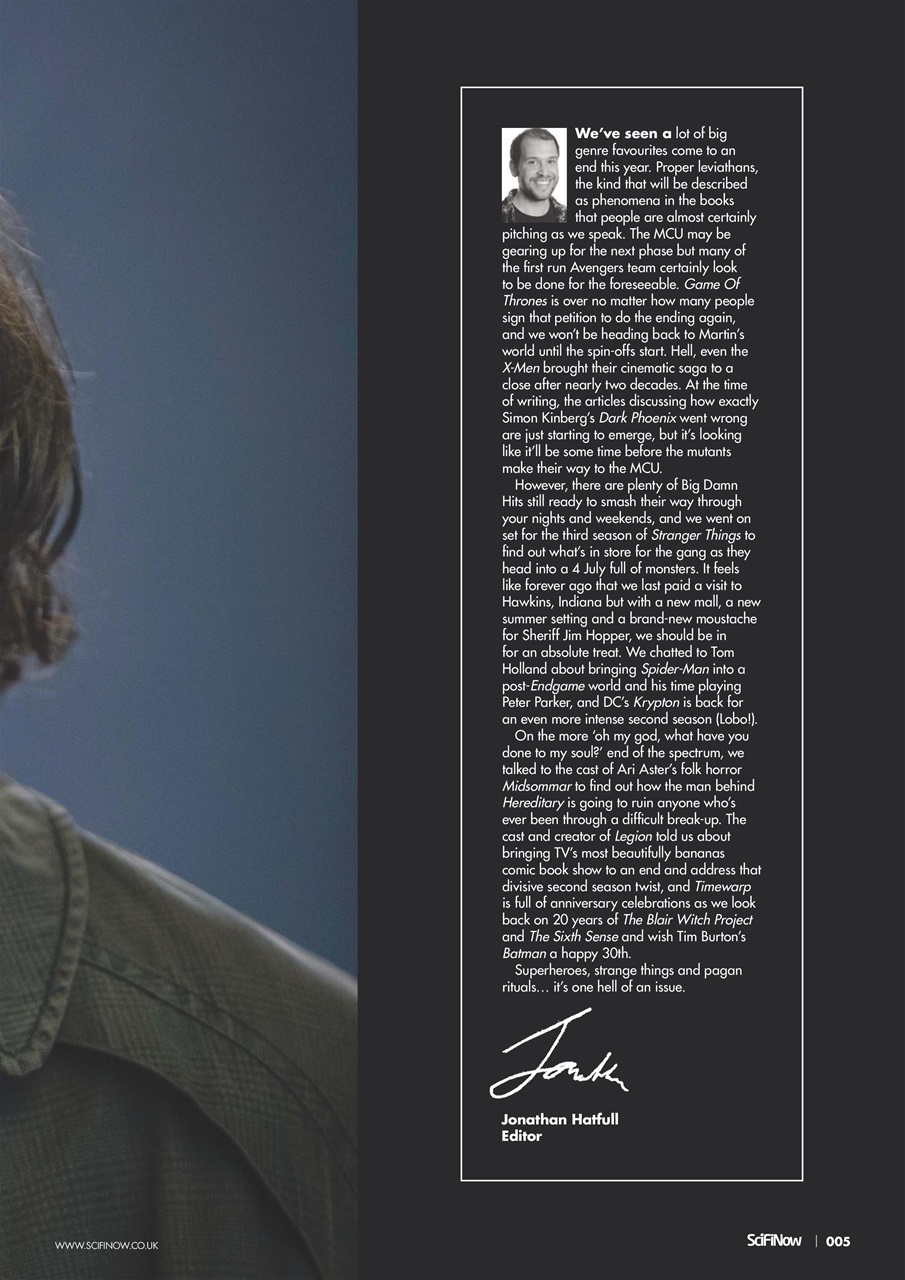 SciFiNow Preview Pages