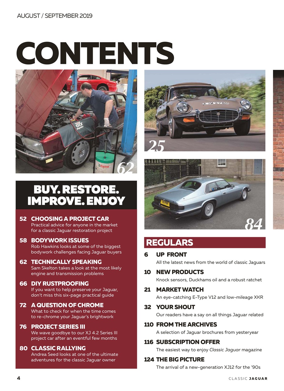 Classic Jaguar Preview Pages